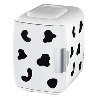 Cooluli Skin Care Mini Fridge For Bedroom - Car, Office Desk & Dorm Room - Portable 4l/6 Can