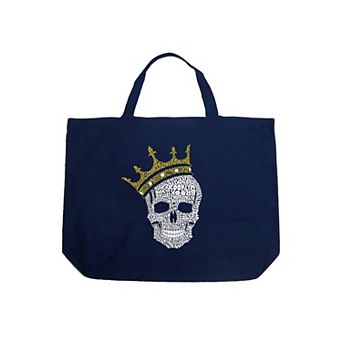 Large Word Art Tote Bag - Brooklyn Crown