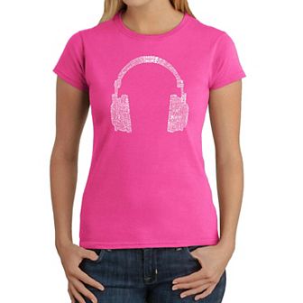 63 DIFFERENT GENRES OF MUSIC - Women's Word Art T-Shirt
