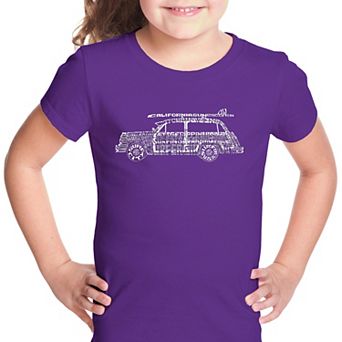 Woody - Classic Surf Songs - Girl's Word Art T-shirt