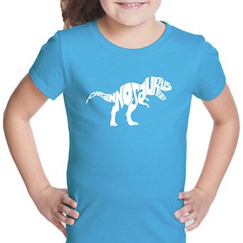 TYRANNOSAURUS REX - Girl's Word Art T-shirt