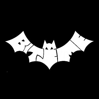 Large Word Art Tote Bag - BAT - BITE ME