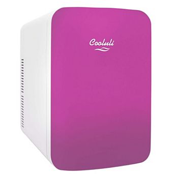 Cooluli 10l Mini Fridge For Bedroom - Car, Office Desk & College Dorm Room - 12v Portable Cooler