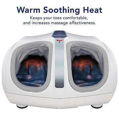 Miko Shiatsu Foot Massager Machine - Deep Kneading, Heat