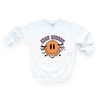 Stay Spooky Smiley Bats Sweatshirt