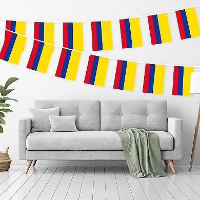 Bandiera Colombia 3x5 Piedi - Nuova In Poliestere, Colori Vivaci, Per Interni/Esterni Bandiera Sud America Per Esterni - Foto 8