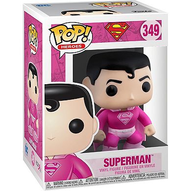 Funko Pop! Vinyl Figure - Superman - Breast Cancer Awareness #349