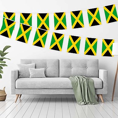 G128 Jamaica 150D String Flag