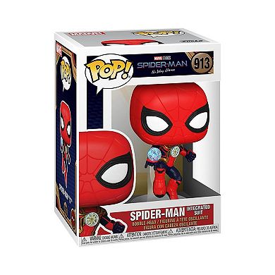 Funko Pop! Bobble Head - Spiderman: No Way Home - Spiderman (Integrated Suit)