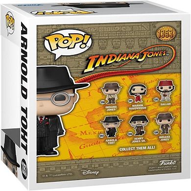 Funko Pop! Bobble-Head Indiana Jones and the Raiders of the Lost Ark Arnold Toht #1353