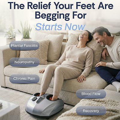 Miko Shiatsu Foot Massager With Heat and Multiple Functions