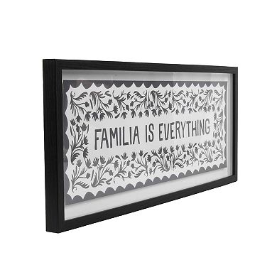 Sonoma Goods For Life® Familia Is Everything Reverse Box Wall Decor