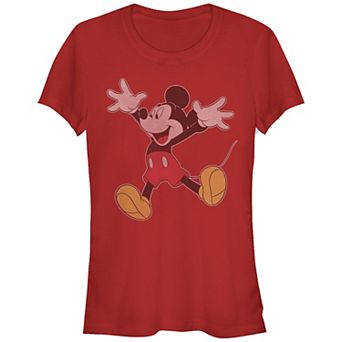 Disney's Mickey Mouse Juniors' Jumping Excited Graphic Tee
