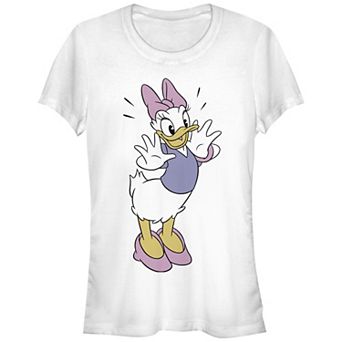 Disney's Daisy Duck Juniors' Excited Graphic Tee