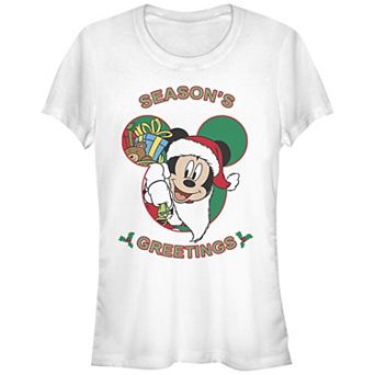 Disney's Mickey Mouse Juniors' Season's Greetings Graphic Tee