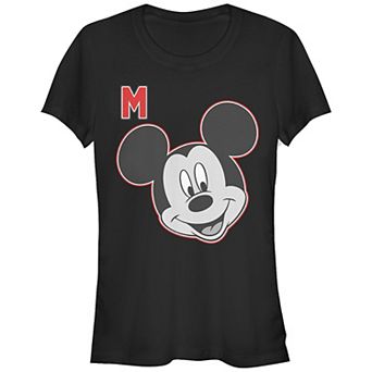 Disney's Mickey Mouse Juniors' Letter M Graphic Tee