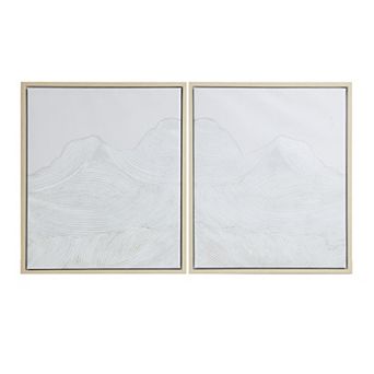 INK+IVY Desert Serenity Framed Canvas 2 pc Set