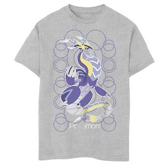 Boys 6-20 Pokemon Scarlet Violet Miraidon Circles Portrait Tee