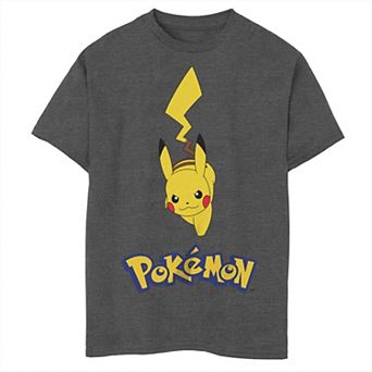 Boys 6-20 Pokemon Pikachu Run Logo Tee