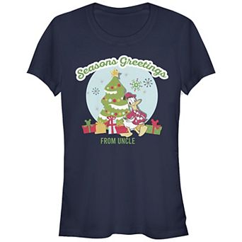 Disney's Donald Duck Juniors' Season's Greetings From Uncle Graphic Tee