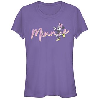 Disney's Minnie Mouse Juniors' Hello Graphic Tee