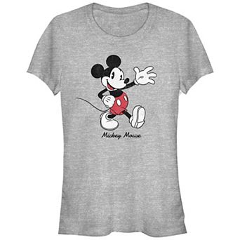 Disney's Mickey Mouse Juniors' Waving Hello Graphic Tee