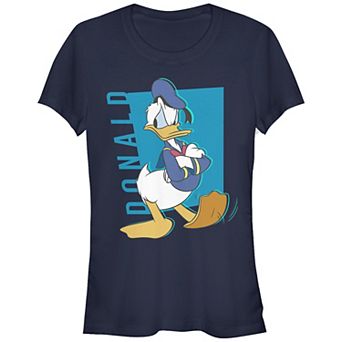 Disney's Donald Duck Juniors' Angry Pop Color Graphic Tee