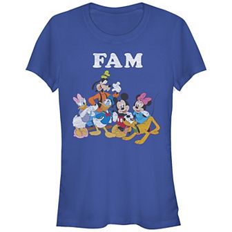 Disney's Mickey Mouse & Family Juniors' Graphic Tee