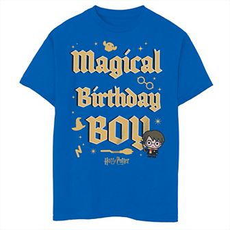 Boys 8-20 Harry Potter And The Deadly Hallows Magical Birthday Boy Graphic Tee