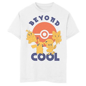 Boys 6-20 Pokemon Scarlet Violet Starters Pikachu Beyond Cool Pokeball Tee