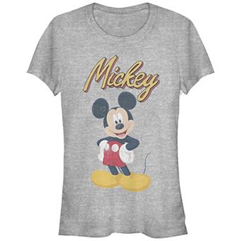 Disney's Mickey Mouse Juniors' Happy Pose Graphic Tee
