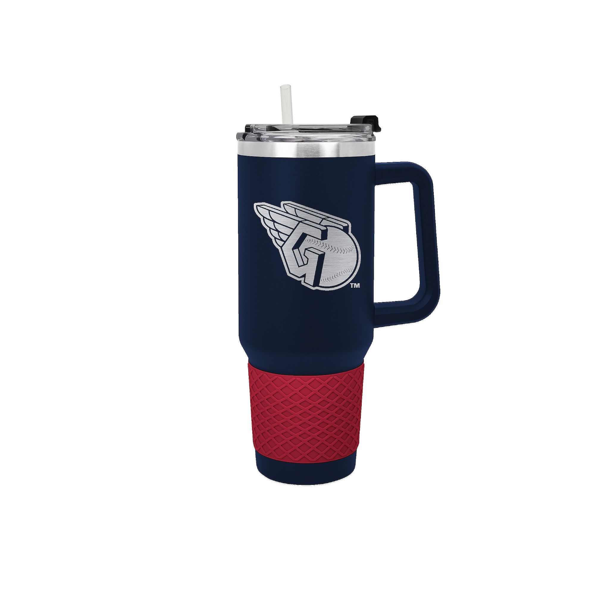 Cleveland Guardians 40 oz. Travel Mug, Grd Blue