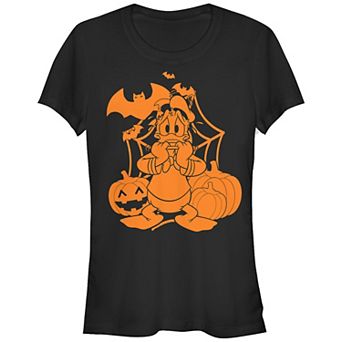 Disney's Donald Duck Juniors' Scared Of Halloween Graphic Tee