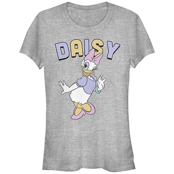 Disney's Daisy Duck Juniors' Flirty Vibes Graphic Tee