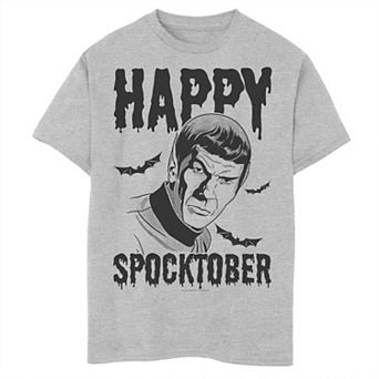 Boys 8-20 Star Trek Happy Spocktober Graphic Tee