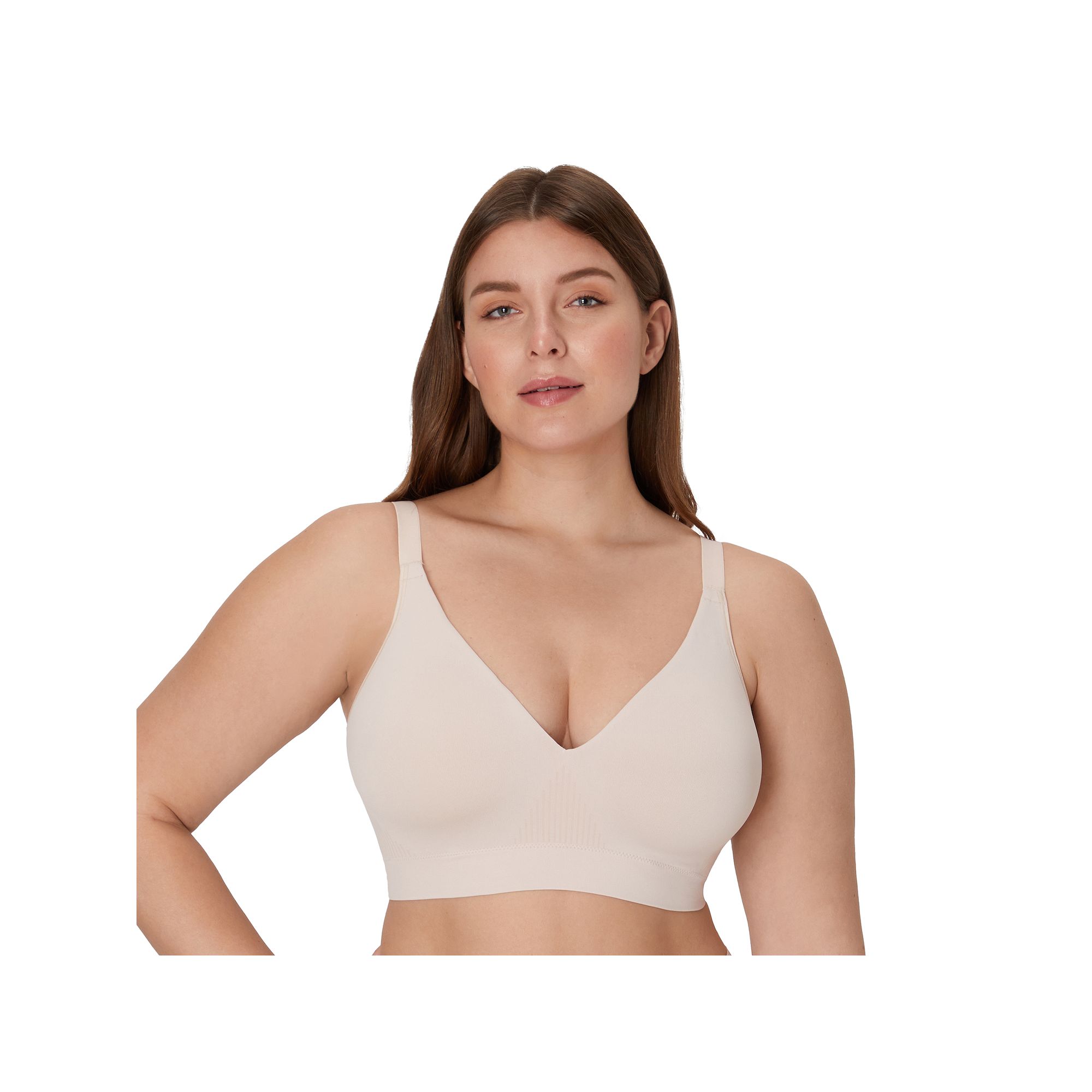 Bali Comfort Revolution Seamless Wirefree Bra DF3380, Womens, Size: Small,