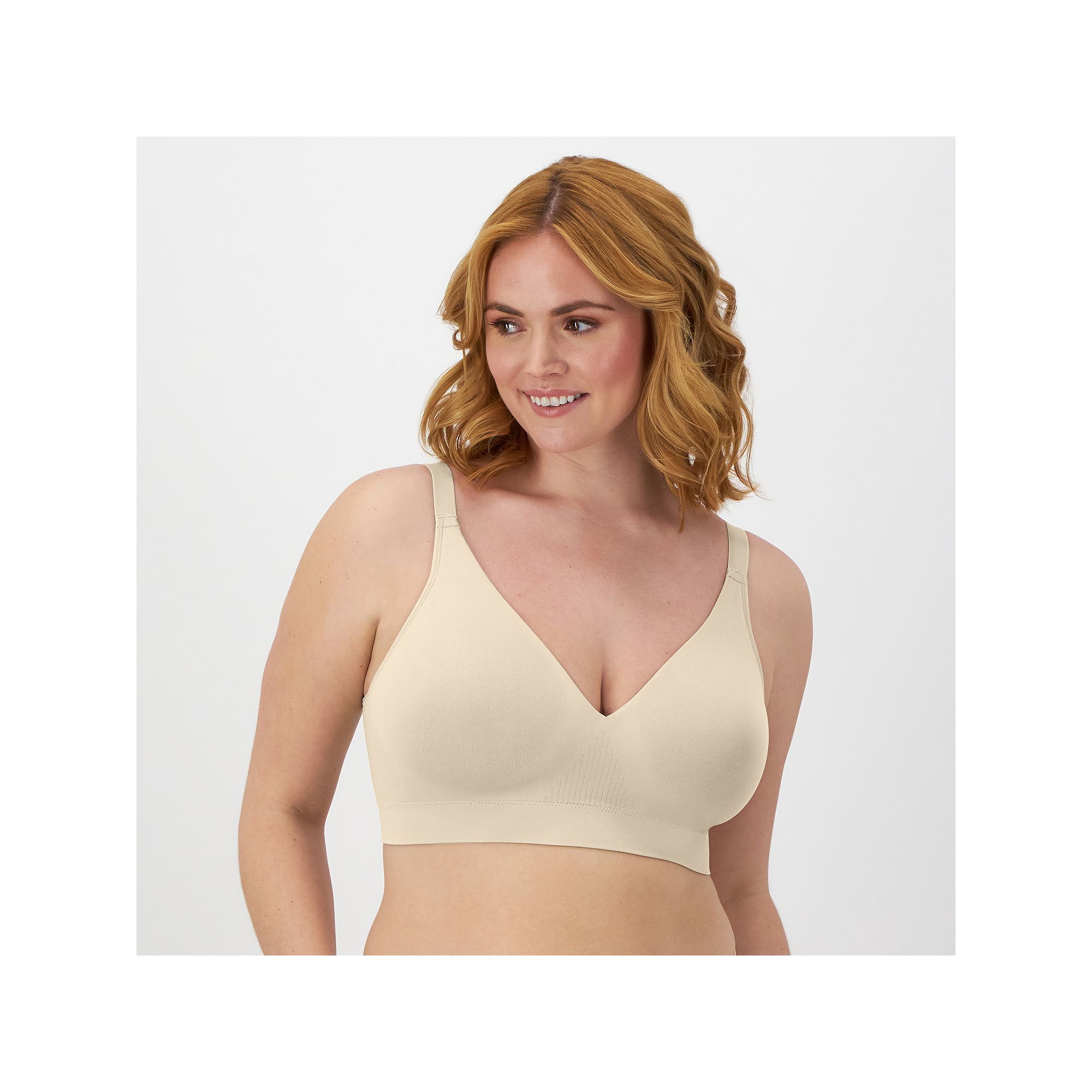 Bali Comfort Revolution Seamless Wirefree Bra DF3380, Womens, Size: Small,
