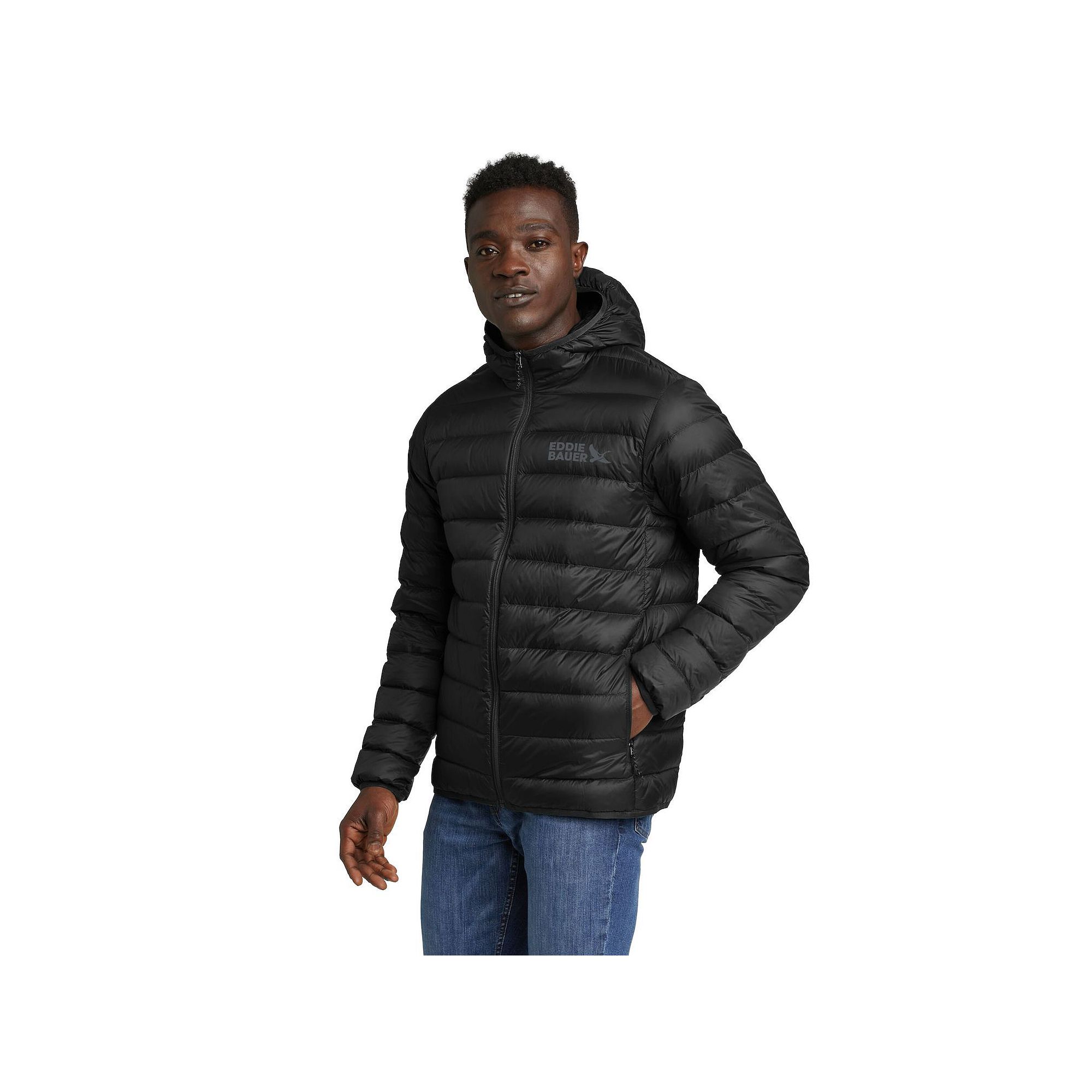 Big & Tall Eddie Bauer Cirruslite Hooded Jacket, Mens, Size: Large Tall, B
