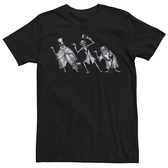 Men's The Haunted Mansion Hitchhiking Ghosts Graphic Tee