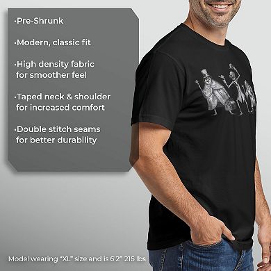 Men's The Haunted Mansion Hitchhiking Ghosts Graphic Tee