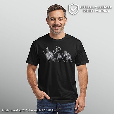 Men's The Haunted Mansion Hitchhiking Ghosts Graphic Tee