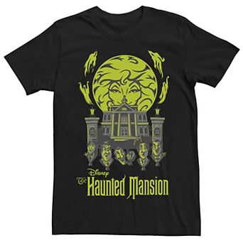Men's The Haunted Mansion Singing Busts Madame Leota House Graphic Tee