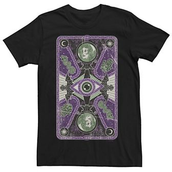 Men's The Haunted Mansion Madame Leota Tarot Card Graphic Tee