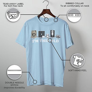 Men's I'm This Old Retro Line Up Graphic Tee