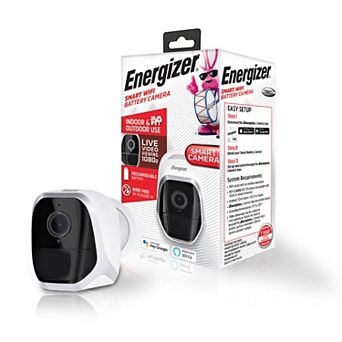 Energizer Smart Wifi 1080p HD Indoor/Outdoor Battery Video Camera