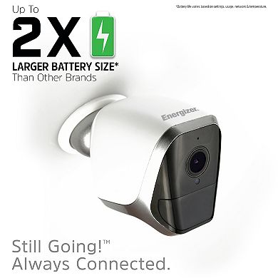 Energizer Smart Wifi 1080p HD Indoor/Outdoor Battery Video Camera