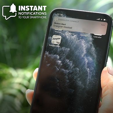 Energizer Smart Wi-Fi Video Doorbell Camera 