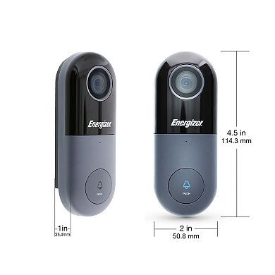 Energizer Smart Wi-Fi Video Doorbell Camera 