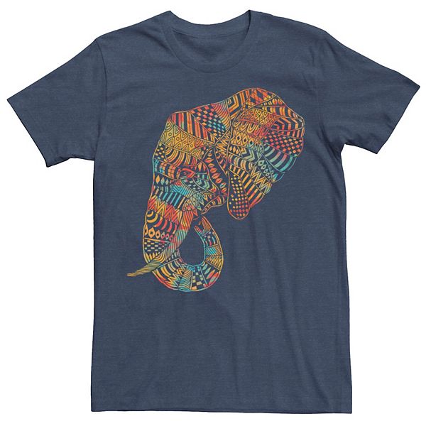 Men's Majestic Elephant Graphic Tee