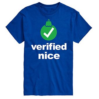 Big & Tall Verified Nice Graphic Tee
